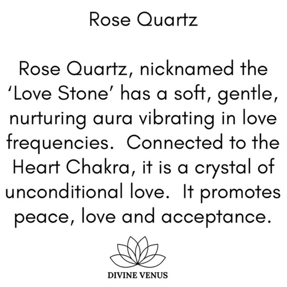 Rose Quartz Imani Necklace | Stainless Steel Jewelry - Picture 7 of 7